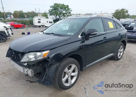 2012 Lexus Rx 350 from USA, damaged, VIN 2T2BK1BAXCC130159